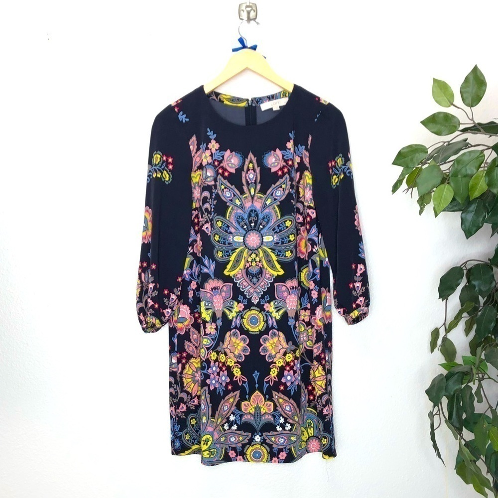 PETITE Loft Long Sleeve Dress